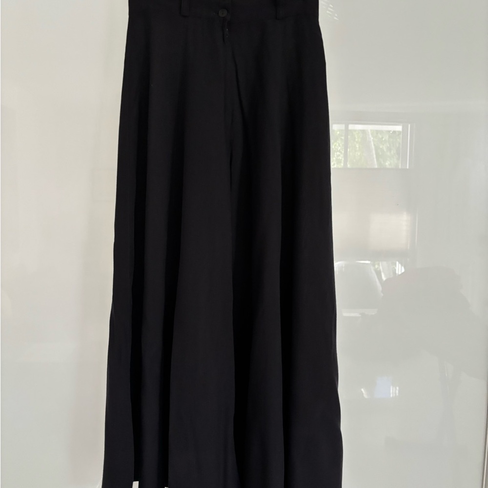 Black maxi skirt